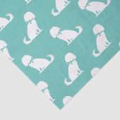 Cavalier King Charles Spaniel Dog Puppy Tissuepapier (Detail)