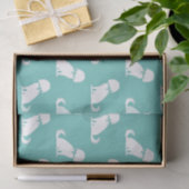 Cavalier King Charles Spaniel Dog Puppy Tissuepapier (Geschenk)