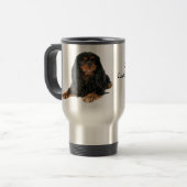 Cavalier King Charles Spaniel Dog Reisbeker (Voorkant links)