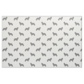 Cavalier King Charles Spaniel Dog Silhouettes Stof (Fat Quarter)