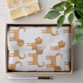 Cavalier King Charles Spaniel Dog Tissuepapier (Geschenk)