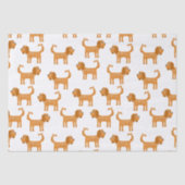 Cavalier King Charles Spaniel Dog Tissuepapier (Voorkant)