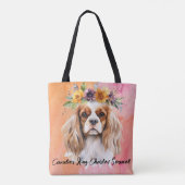 Cavalier King Charles Spaniel Dog Tote Bag (Achterkant)