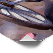 Cavalier King Charles Spaniel Dog Valentine's Day Perfect Poster (Hoek)