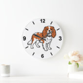 Cavalier King Charles Spaniel Dog Wall Clock Grote Klok (Huis)