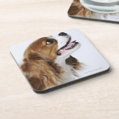 Cavalier King Charles Spaniel Drankjes Onderzetter (Linkerzijde)