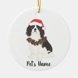 Cavalier King Charles Spaniel (driekleurig) Keramisch Ornament