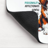 Cavalier King Charles Spaniel-eigenaar Funny Dog L Muismat (Hoek)