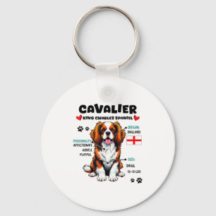 Cavalier King Charles Spaniel eigenaar Funny hond Sleutelhanger