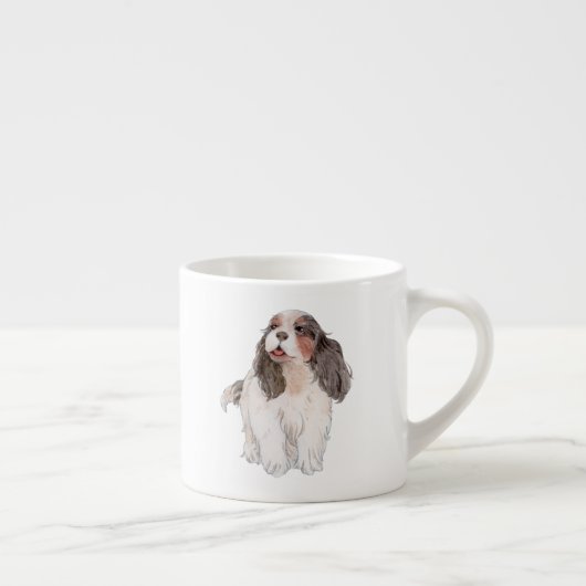 Cavalier King Charles Spaniel Espresso Kop (Rechts)