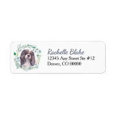 Cavalier King Charles Spaniel Etiket (Voorkant)