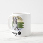Cavalier King Charles Spaniel Foto Koffiemok (Voorkant links)