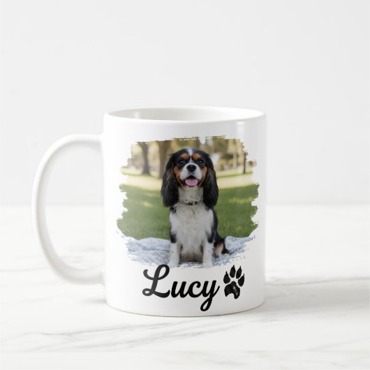 Cavalier King Charles Spaniel Foto Koffiemok (Links)