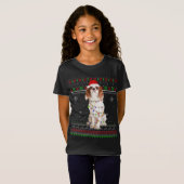 Cavalier King Charles Spaniel Funny KerstPaja T-shirt (Voorkant volledig)