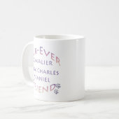 Cavalier King Charles Spaniel Furever Koffiemok (Voorkant links)
