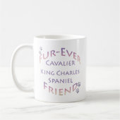 Cavalier King Charles Spaniel Furever Koffiemok (Links)