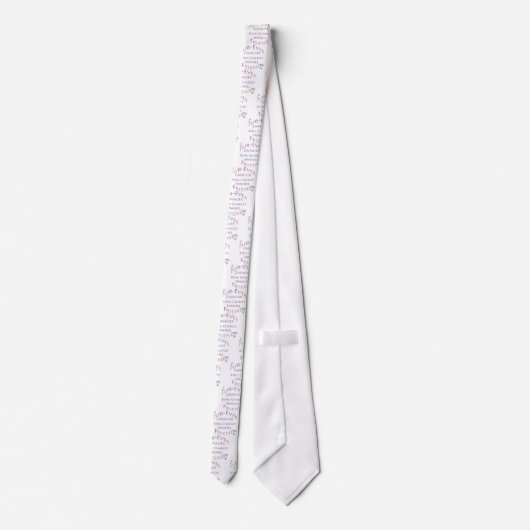 Cavalier King Charles Spaniel Furever Stropdas (Achterkant)