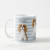 Cavalier King Charles Spaniel geïllustreerde Mok (Links)