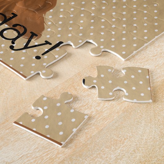 Cavalier King Charles Spaniel Gentleman Birthday Legpuzzel (Zijkant)