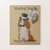 Cavalier King Charles Spaniel Gentleman Birthday Legpuzzel (Verticaal)