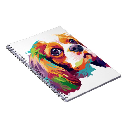 Cavalier King Charles Spaniel Gift Notitieboek (Rechterzijde)