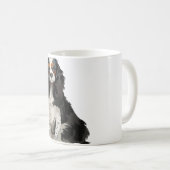 Cavalier King Charles Spaniel Gifts dog pop art Koffiemok (Voorkant rechts)