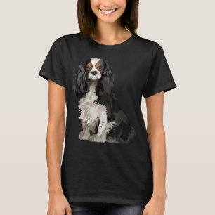 Cavalier King Charles Spaniel Gifts dog pop art T-shirt