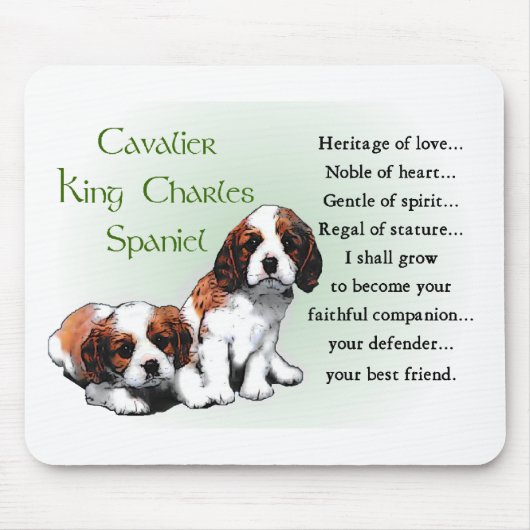 Cavalier King Charles Spaniel Gifts Muismat (Voorkant)
