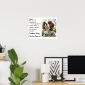 Cavalier King Charles Spaniel Gifts Poster (Thuiskantoor)