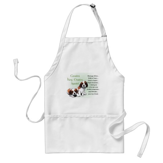 Cavalier King Charles Spaniel Gifts Standaard Schort (Voorkant)