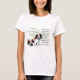 Cavalier King Charles Spaniel Gifts T-shirt
