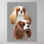 Cavalier King Charles Spaniel Girls print (Voorkant)