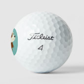  Cavalier King Charles Spaniel Golfballen (Logo)