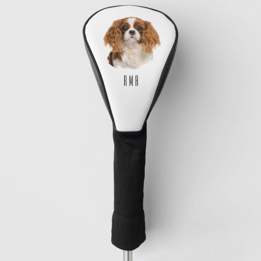 Cavalier King Charles Spaniel Golfheadcover (Voorkant)