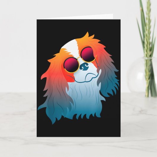 Cavalier King Charles Spaniel Grappig Cadeau Hond Kaart (Voorkant)