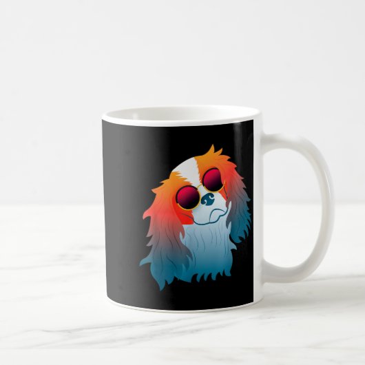 Cavalier King Charles Spaniel Grappig Cadeau Hond  Koffiemok (Rechts)