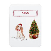Cavalier King Charles Spaniel Grappige Kersthond Magneet (Verticaal)