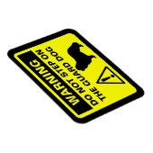 Cavalier King Charles Spaniel Guard Hondenwaarschu Magneet (Rechterzijde)