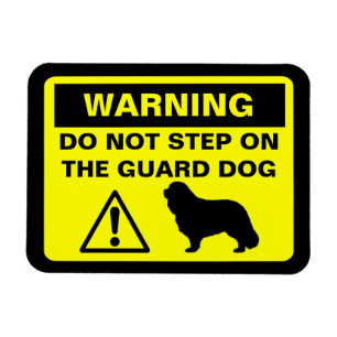 Cavalier King Charles Spaniel Guard Hondenwaarschu Magneet