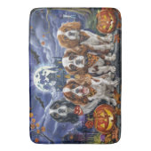 Cavalier King Charles Spaniel Halloween Griezelen Badmat (Voorkant Verticaal)