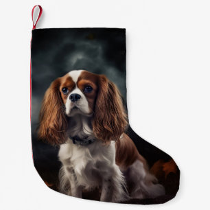 Cavalier King Charles Spaniel Halloween Griezelen Kleine Kerstsok