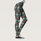 Cavalier King Charles Spaniel Halloween Griezelen Leggings (Rechts)