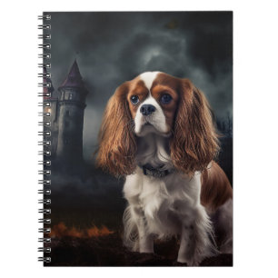 Cavalier King Charles Spaniel Halloween Griezelen Notitieboek