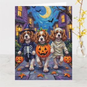 Cavalier King Charles Spaniel Halloween Kostuums Kaart