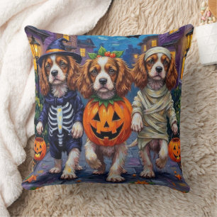 Cavalier King Charles Spaniel Halloween Kostuums Kussen