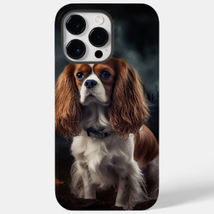 Cavalier King Charles Spaniel Halloween Scary Case-Mate iPhone 14 Pro Max Hoesje