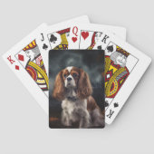 Cavalier King Charles Spaniel Halloween Scary Pokerkaarten (Achterkant)