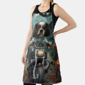 Cavalier King Charles Spaniel Halloween Scary Schort (Insitu)