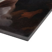 Cavalier King Charles Spaniel Halloween Scary Snijplank (Hoek)