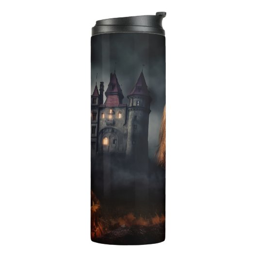 Cavalier King Charles Spaniel Halloween Scary Thermosbeker (Gedraaid links)